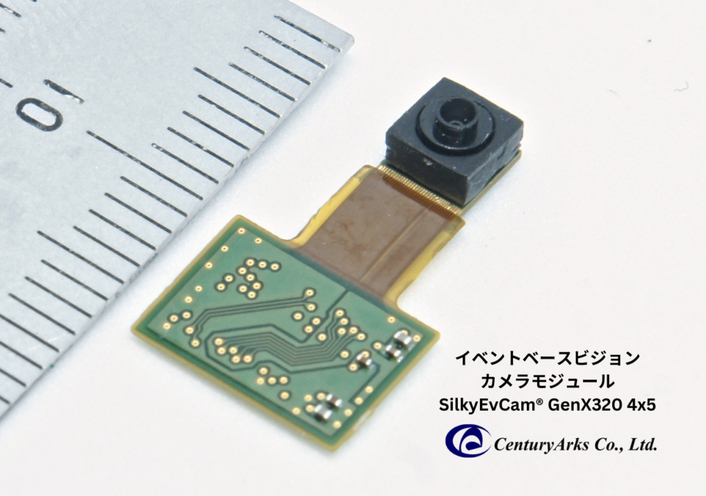 新モジュール「GenX320 4×5」登場！ イベントカメラ製品